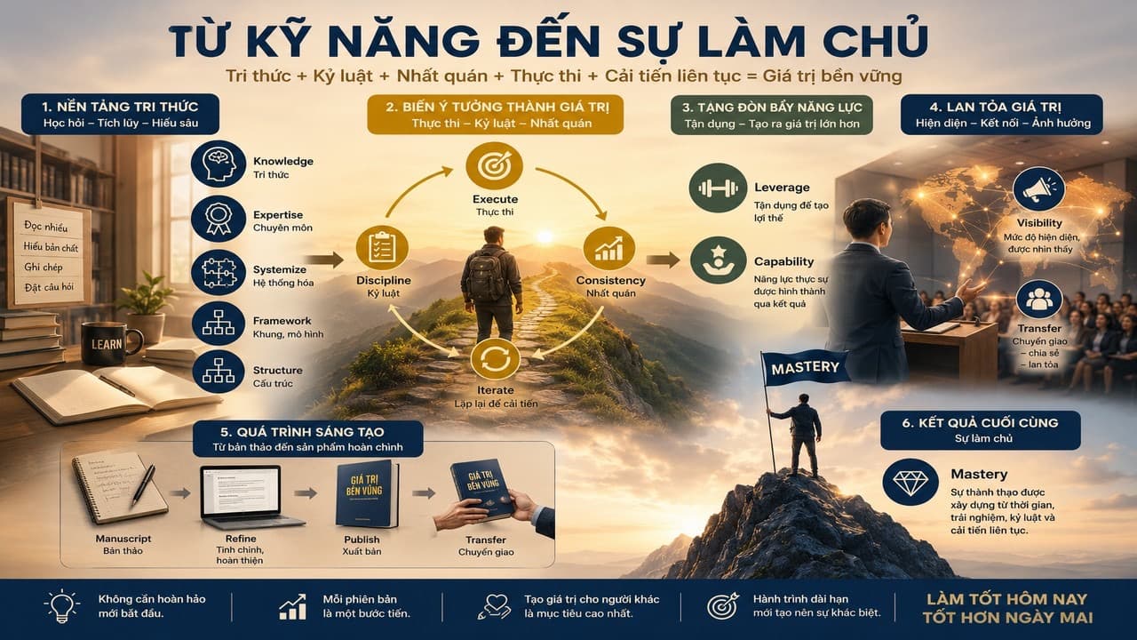 TỪ KỸ NĂNG ĐẾN SỰ LÀM CHỦ