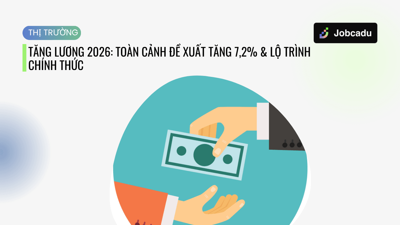 Tăng Lương 2026: Toàn Cảnh Đề Xuất Tăng 7,2% & Lộ Trình Chính Thức