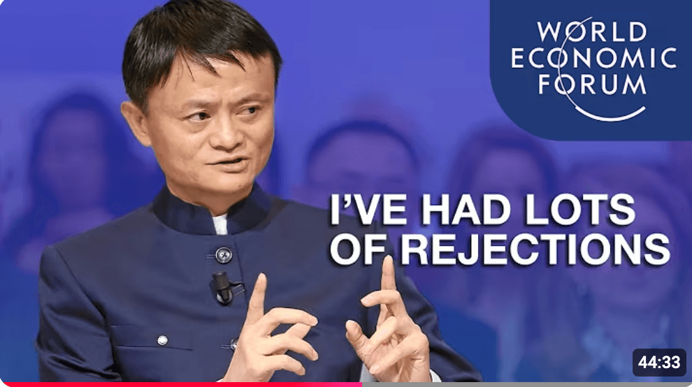 I've Faced Countless Failures and Rejections | Jack Ma