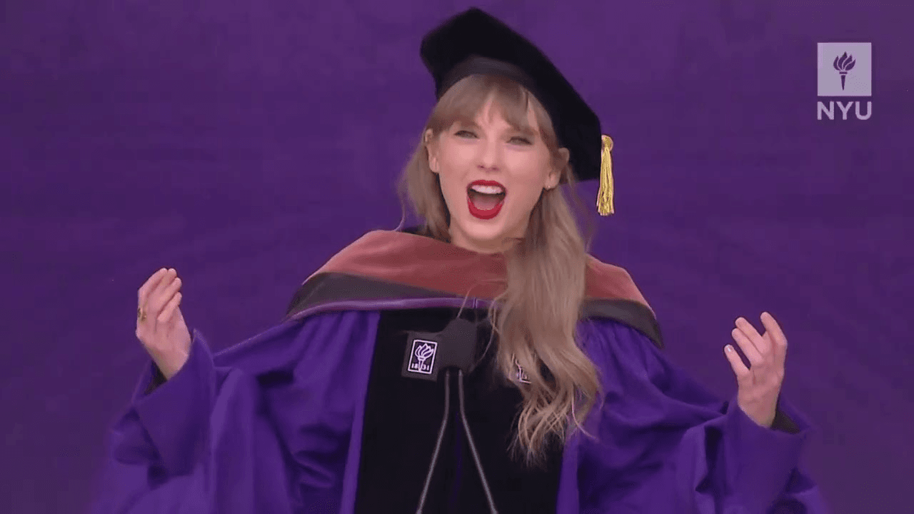 Taylor Swift: Bài diễn văn truyền cảm hứng tại lễ tốt nghiệp NYU 2022